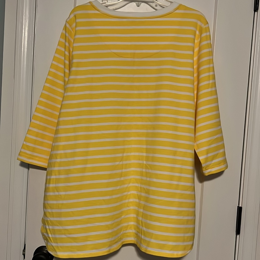 Striped top NWOT - Picture 4 of 4